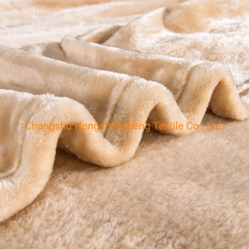 Super Soft Coral Fleece Blanket Solid Color Flannel Blanket