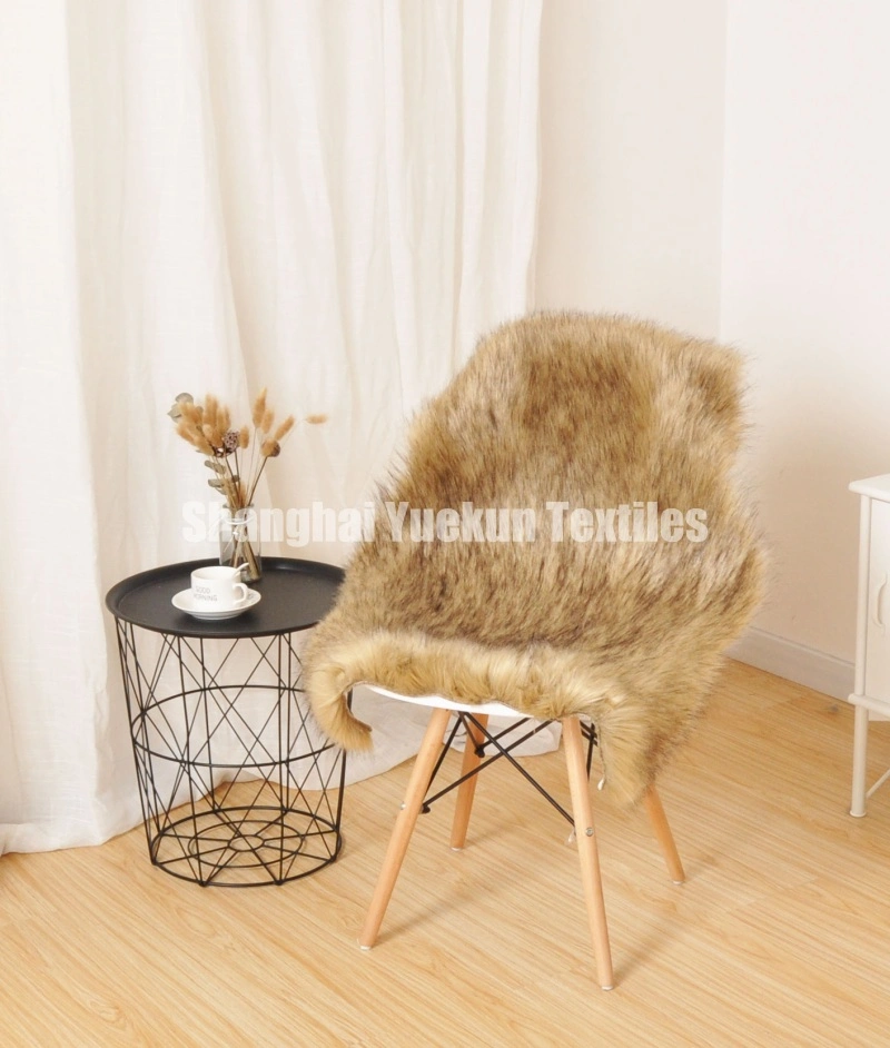 Tip Dyed Faux Fur Blanket Custom Plush Fur Carpet and Rugs Cute Throw Blanket Minky Blankets